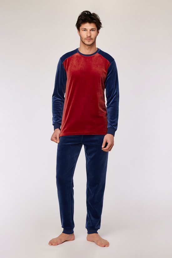 Woody pyjama donkerrood 252-10-QRM-V/495