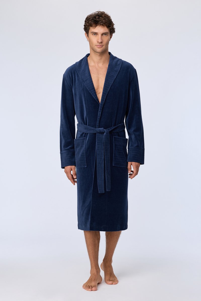 Lords & Lilies kamerjas donkerblauw 252-51-RNA-V/831