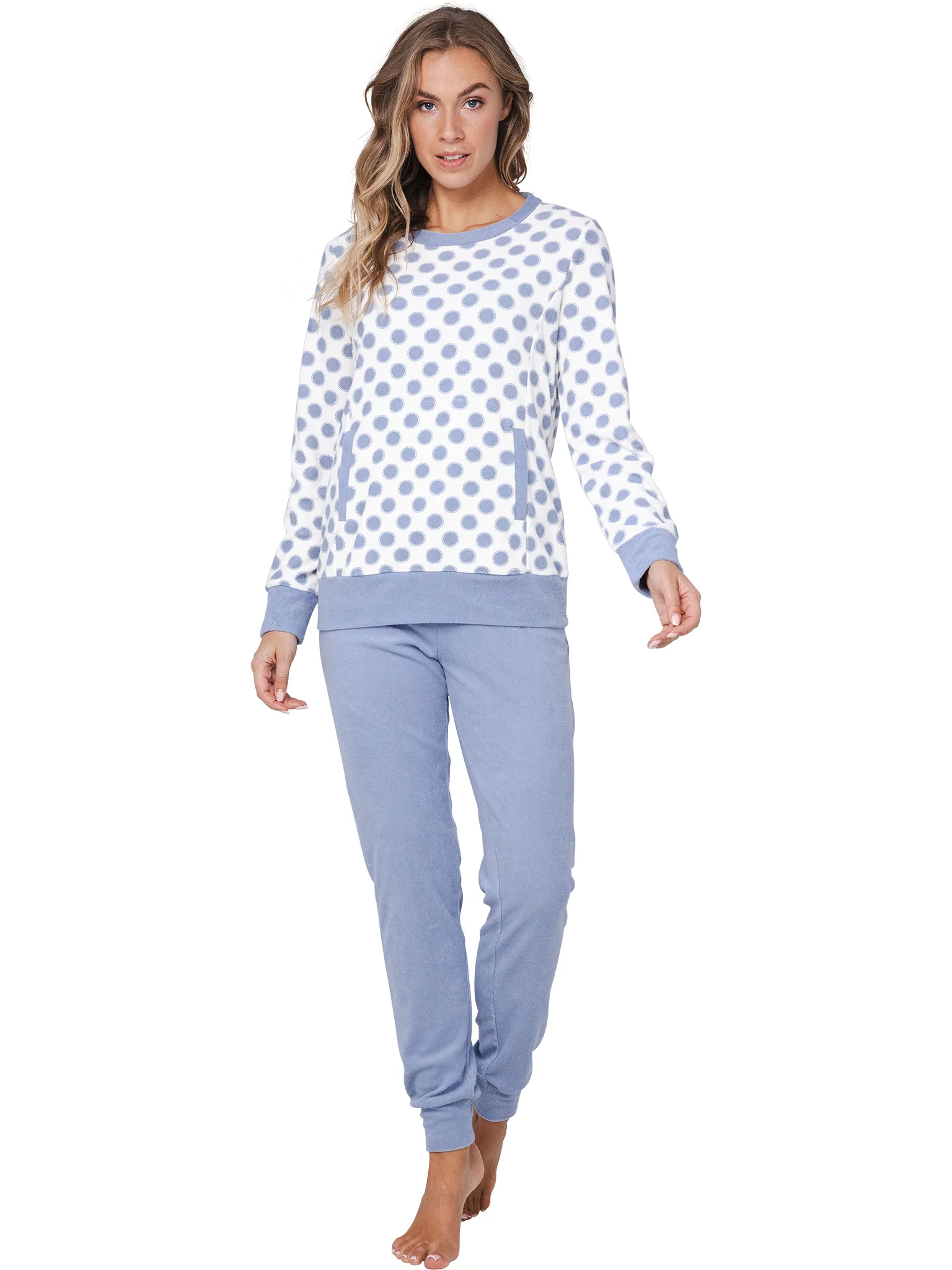 Pyjama blauw 121252-138-1/510
