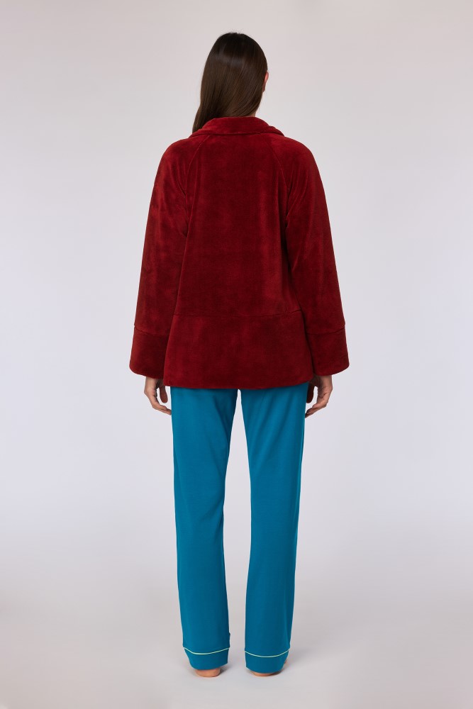 Woody kamerjas kort donkerrood 252-10-MOW-C/495