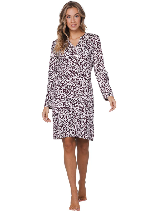 Slaapkleed donkerrood 95 cm 111252-212-1/270