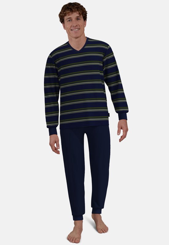 Ceceba pyjama blau/dunkel/ringel 31291/662