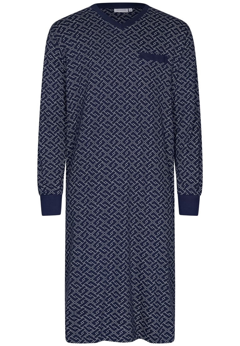 Nachthemd donkerblauw 112252-544-1/520 