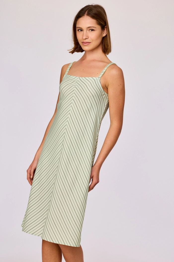 Woody slaapkleed gestreept groen 261-10-XDS-W/993