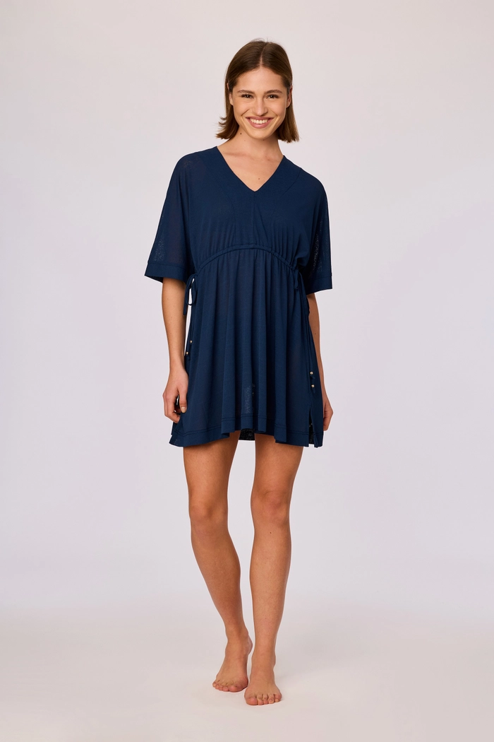 Woody kleed donkerblauw 261-10-TDK-S/873