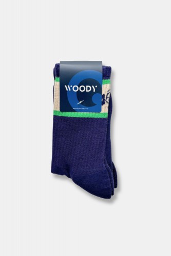 Woody sokken donkerblauw 252-10-SOD-I/893