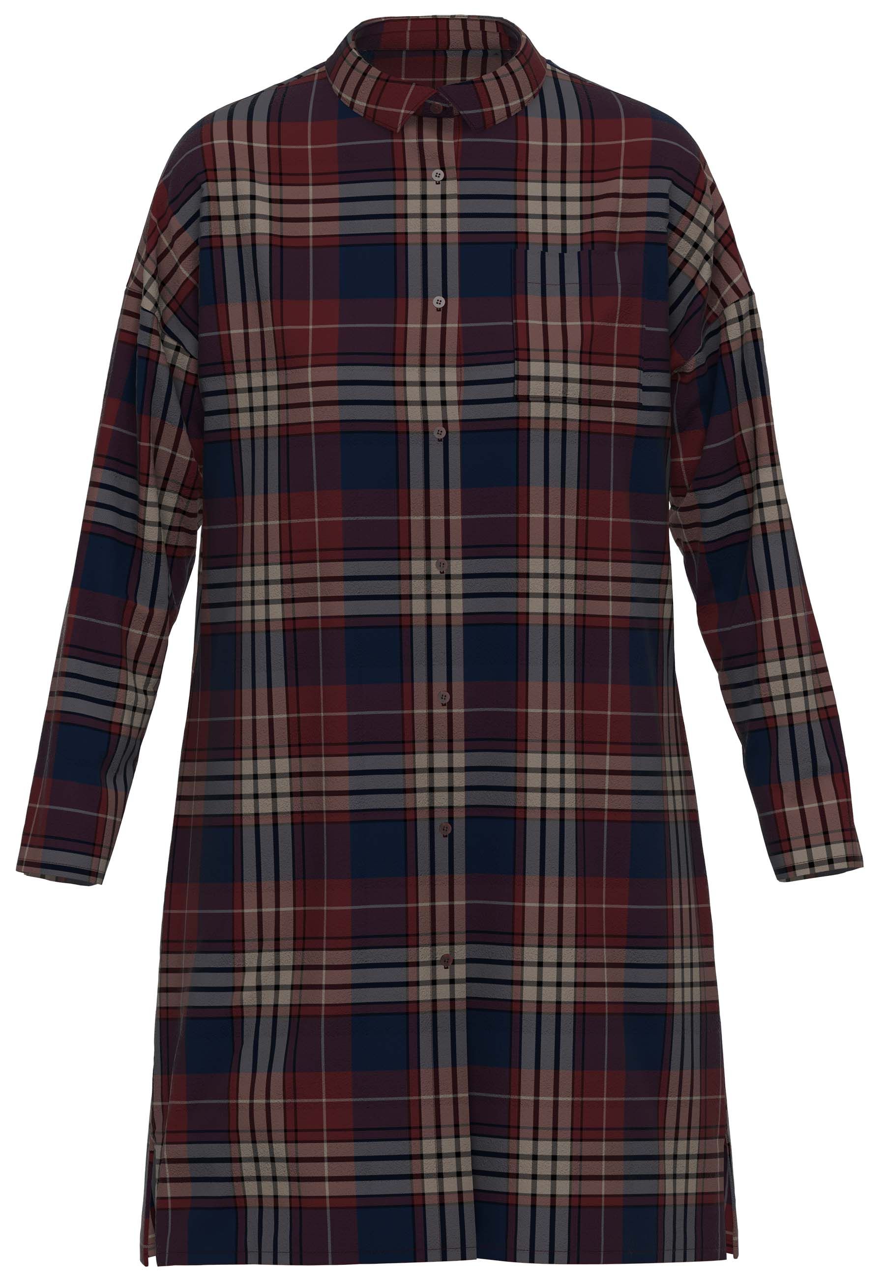 Tom Tailor nachthemd rot/mittel/karo 60385/424