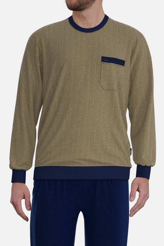 Götzburg pyjama braun/mittel/uni 452343/520