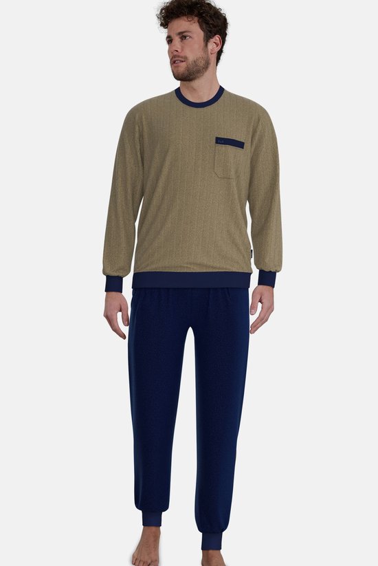 Götzburg pyjama braun/mittel/uni 452343/520