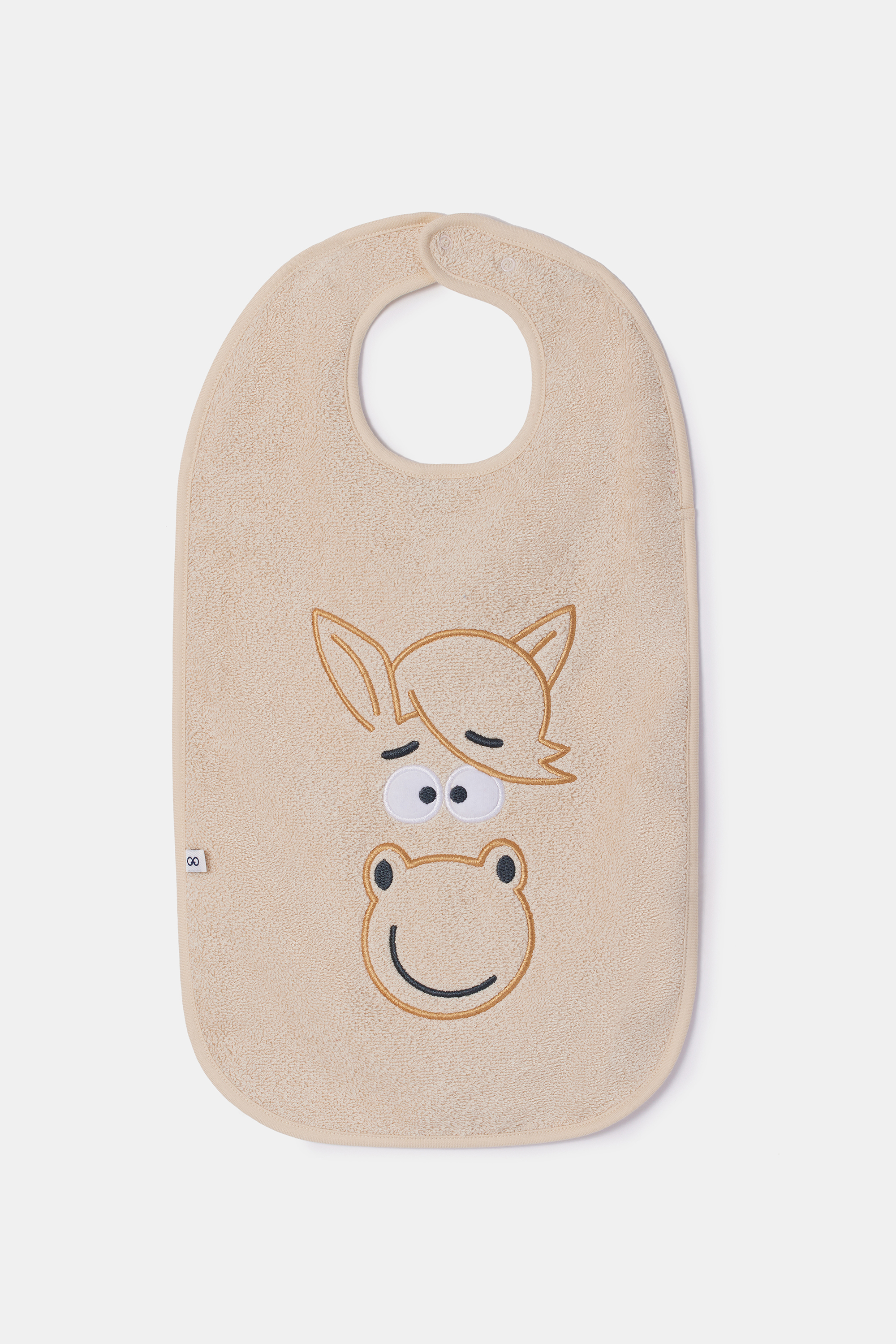 Woody slabbetje pony gebroken wit 30 cm X  45 cm 252-10-BIM-B/133