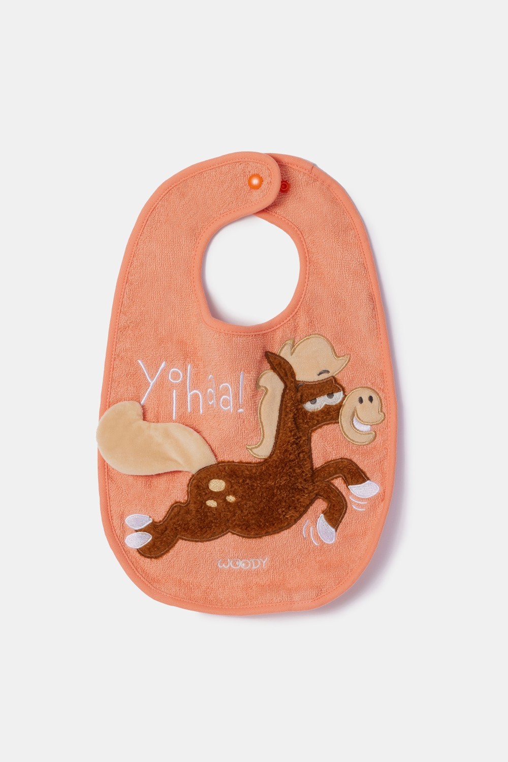 Woody slabbetje pony 22 cm X 29 cm 252-10-BIB-B/030