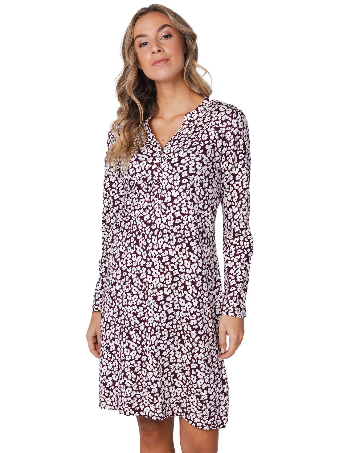 Slaapkleed donkerrood 95 cm 111252-212-1/270