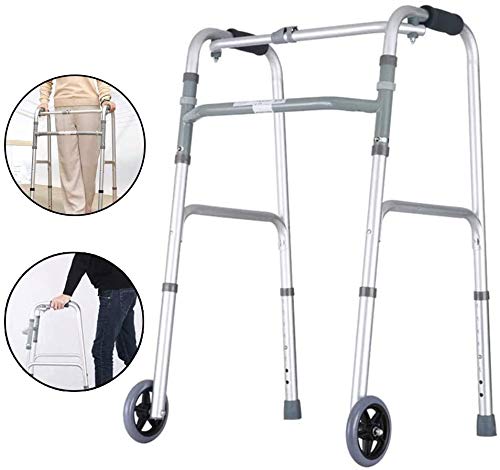 Folding walker with wheels(Mobi-Aid brand)