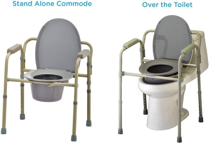 Extra wide commode frame (Mobi-Aid brand)