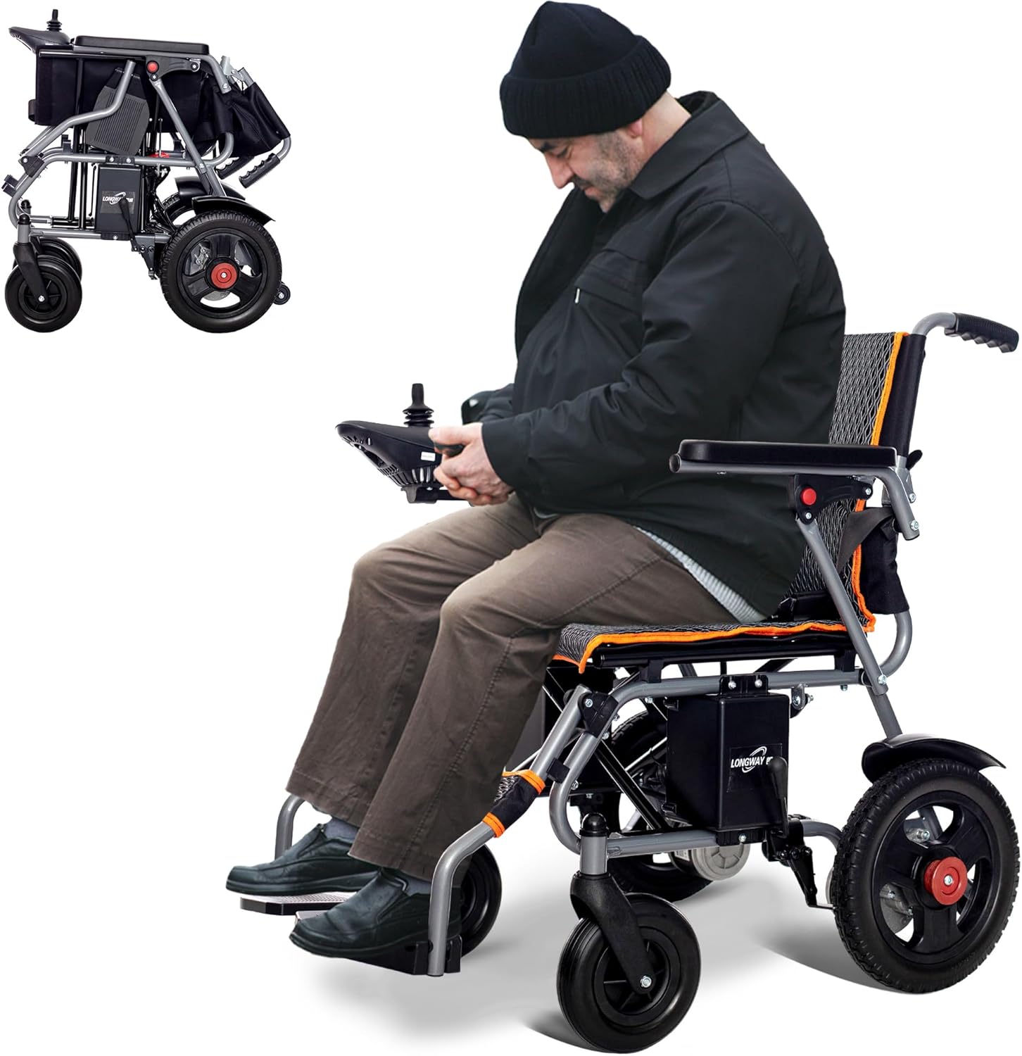 Foldable Electric wheelchair(Mobi-Aid Brand)