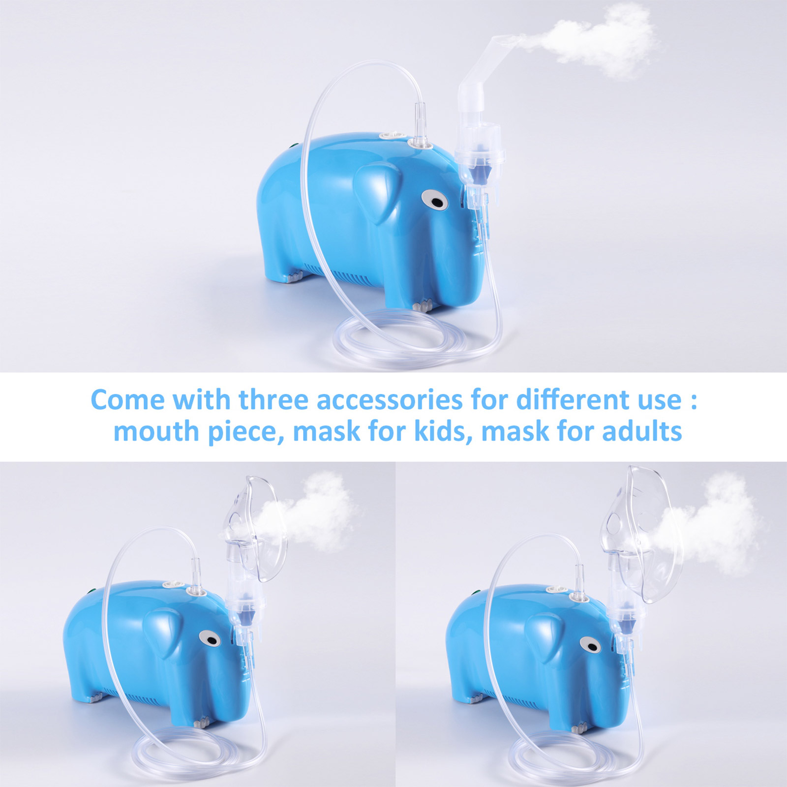 Elephant shaped nebulizer