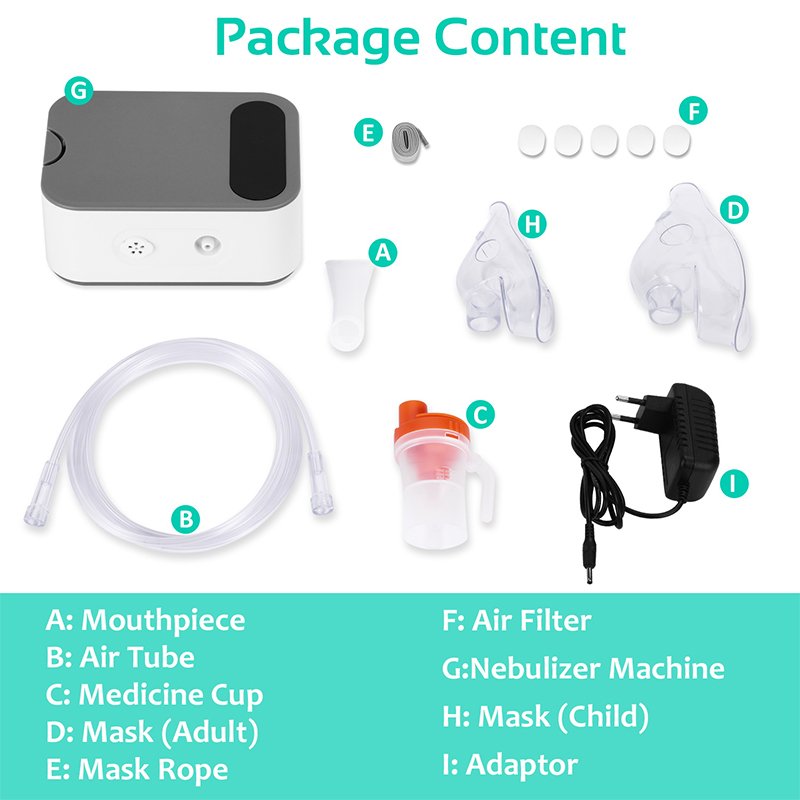 Digital Display DC Compressor Nebulizer
