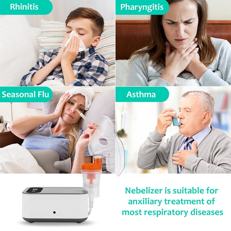 Digital Display DC Compressor Nebulizer