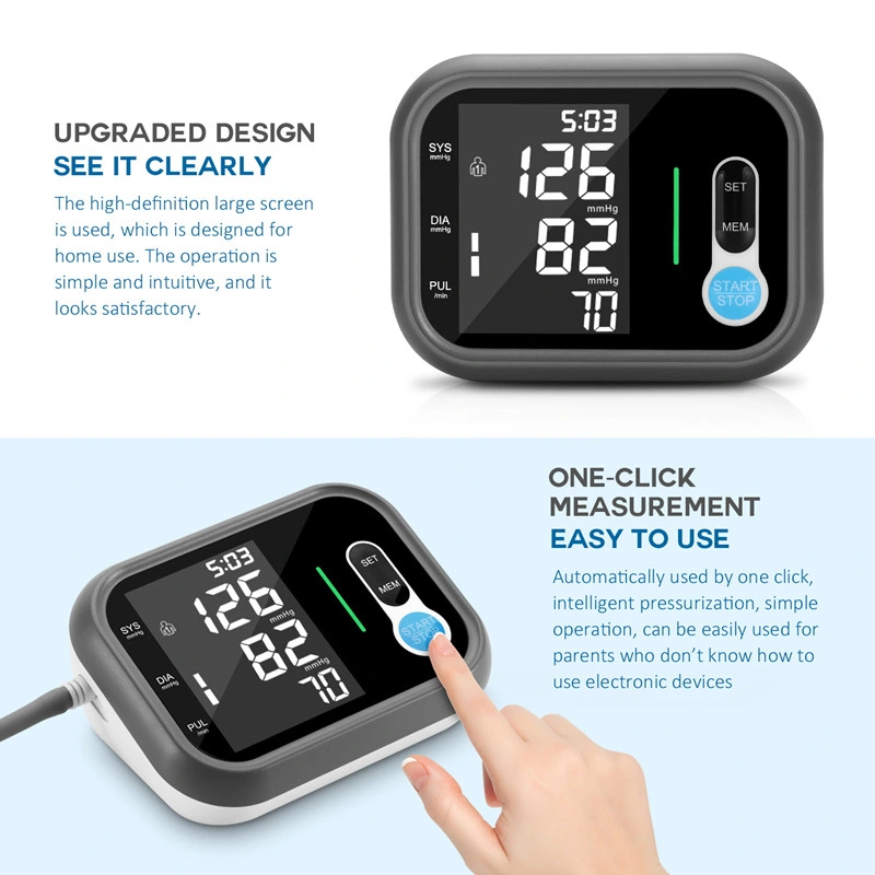 RJA-001 Blood Pressure Monitor with Colour Indicator -Arm type 