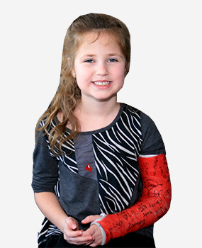 HYGIA CAST- SOFT POLYESTER- 4 inch BLUE COLOUR