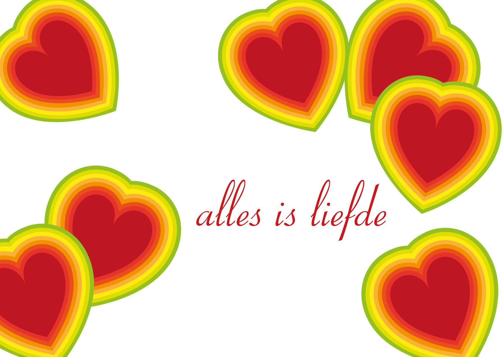 Alles is liefde