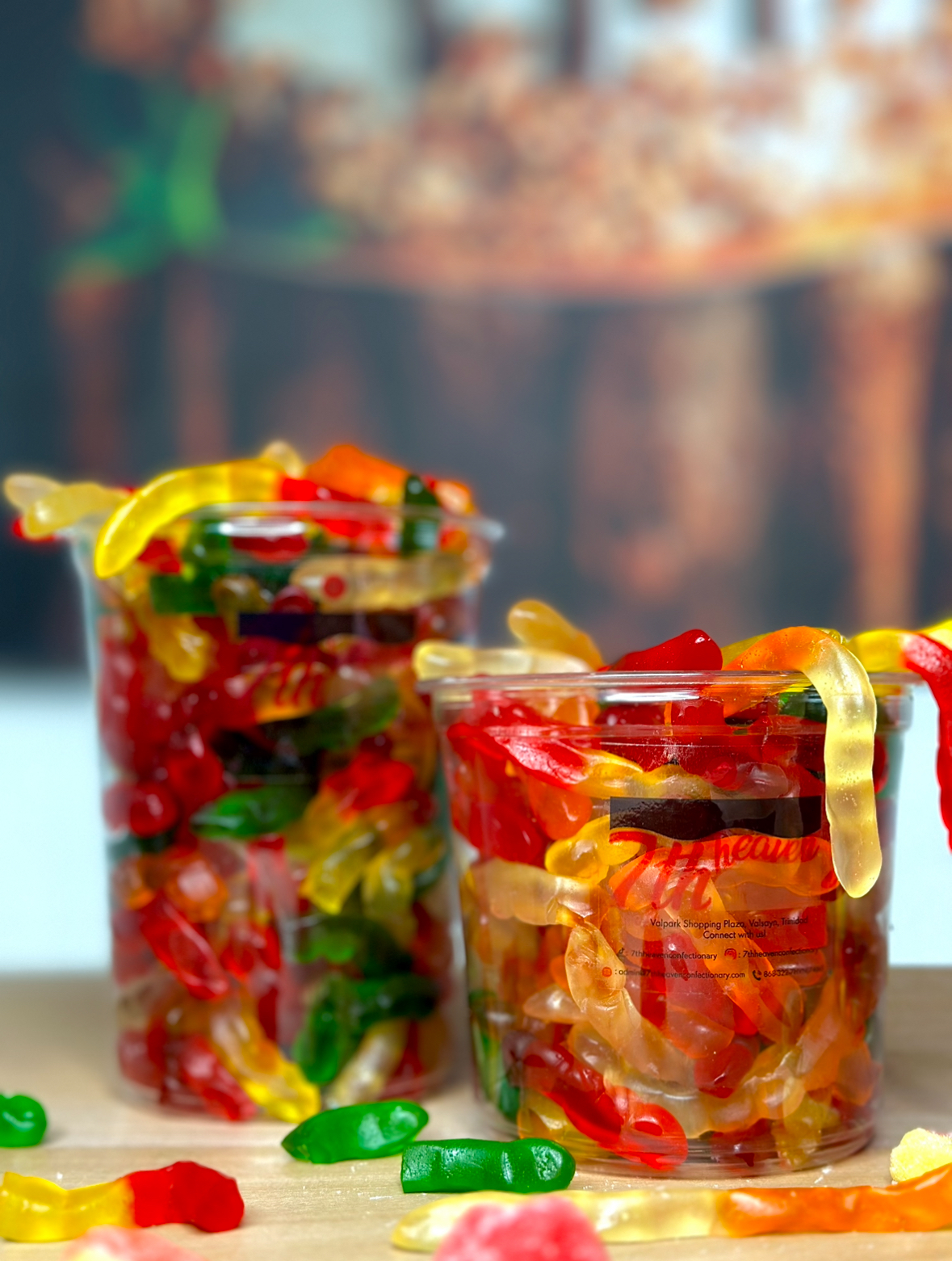 GUMMY WORMS