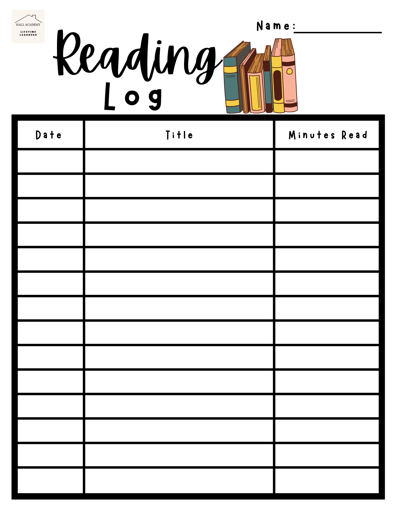 Reading Log