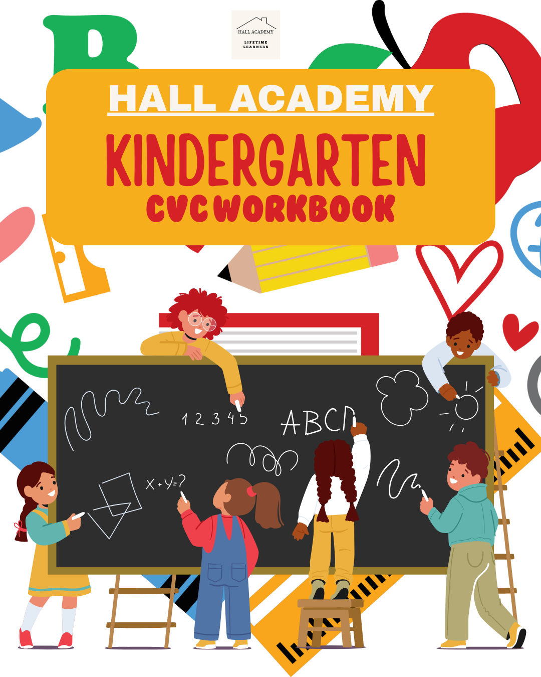 Kindergarten CVC Workbook
