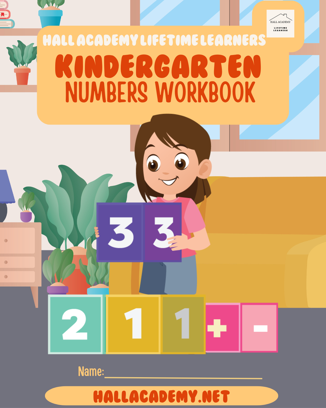 Kindergarten Numbers Workbook