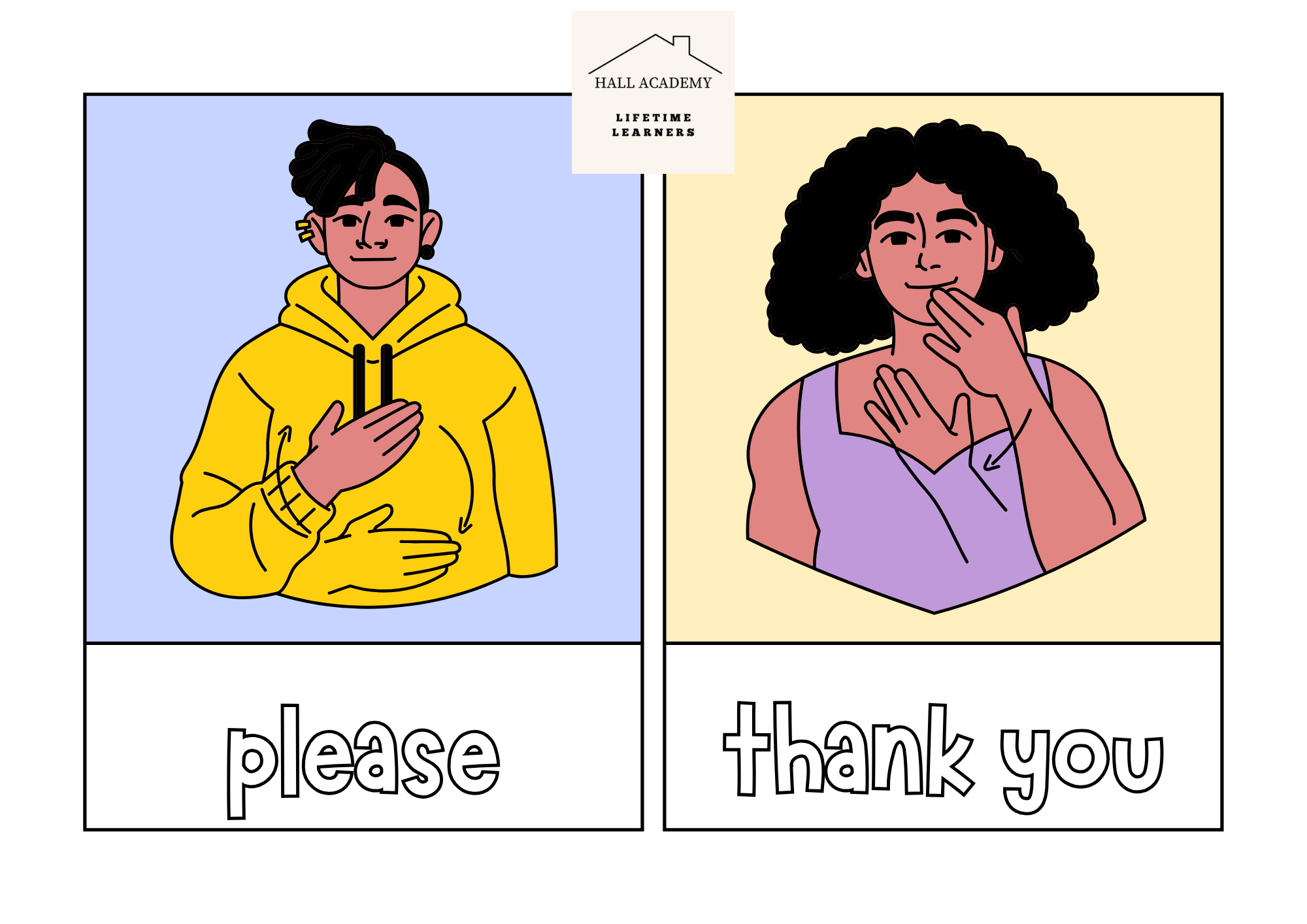 Polite Communication Visual Cards