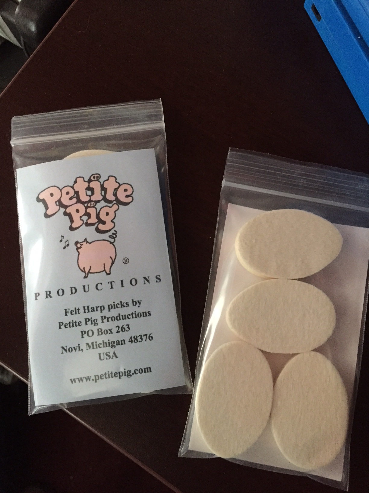 Harp Picks for Glissandi