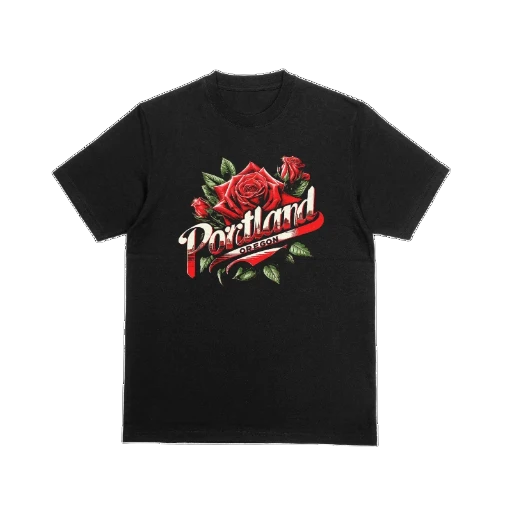 Portland Oregon Rose T-Shirt