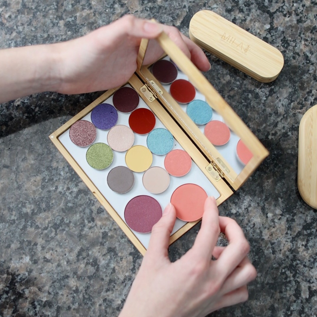 Set Of Two Large and Three Double Stacked Palettes