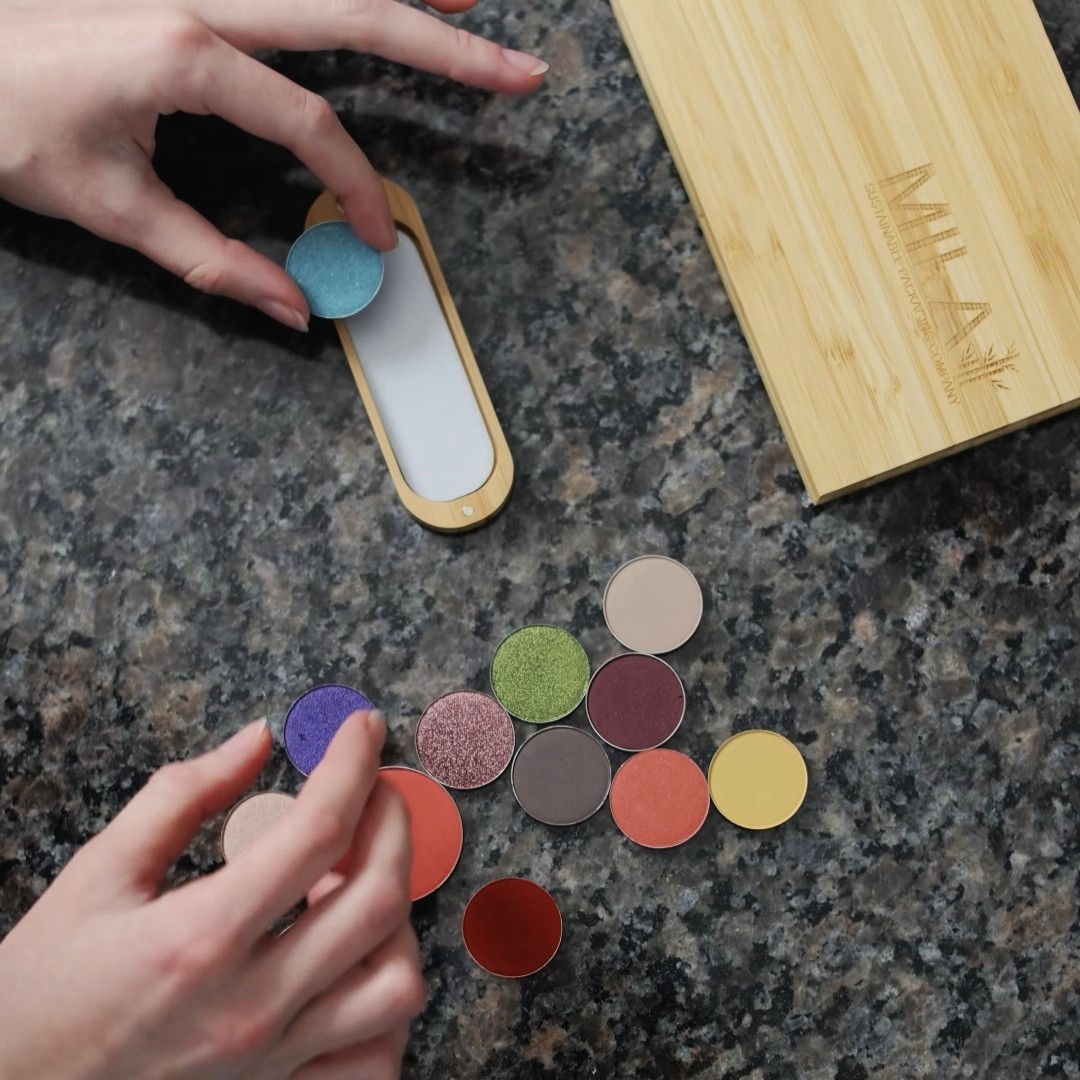 Set Of Two Large and Three Double Stacked Palettes