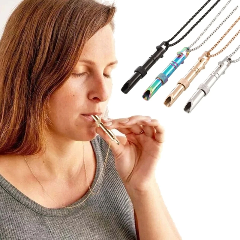 Mindfulness Breathing Necklace with Sensory Spinner