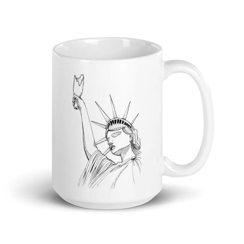 Fierce Lady Liberty (mug)