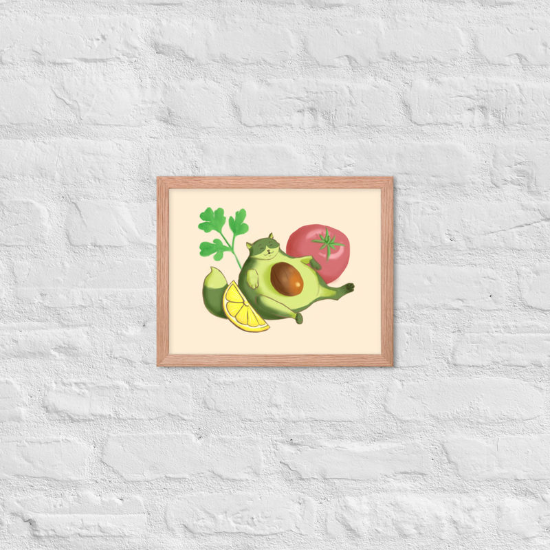 Avogato (framed print)