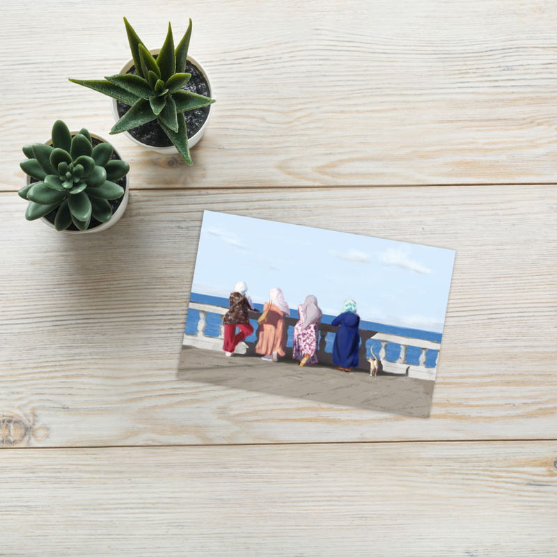 5 Tunisian Ladies (greeting card)