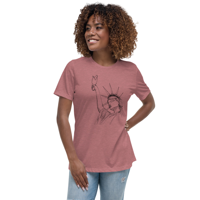 Fierce Lady Liberty (relax tee)