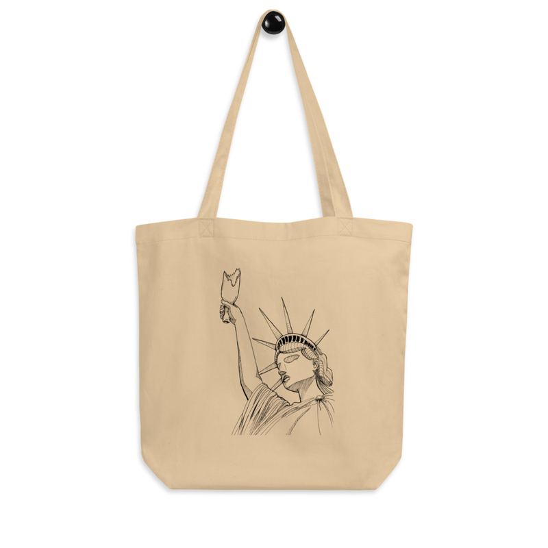 Fierce Lady Liberty (eco tote)