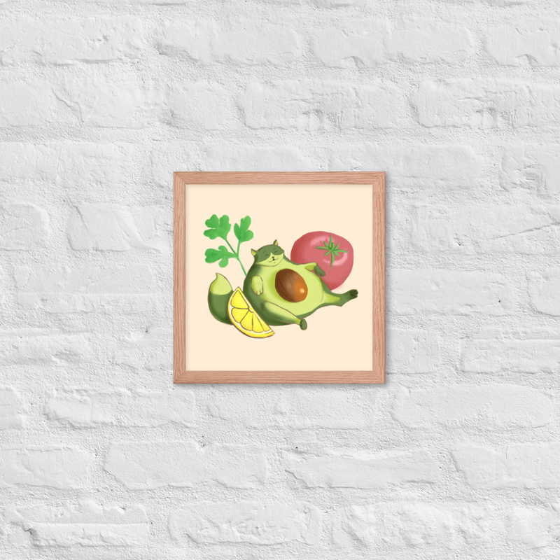 Avogato (framed print)