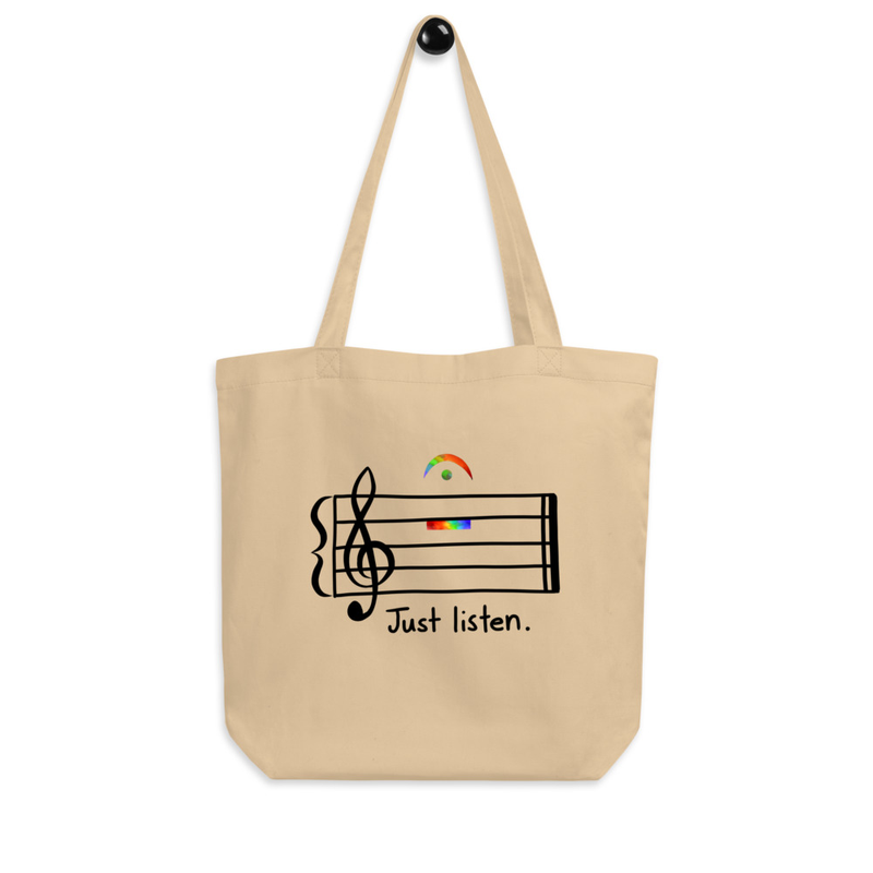 Just Listen (eco tote)