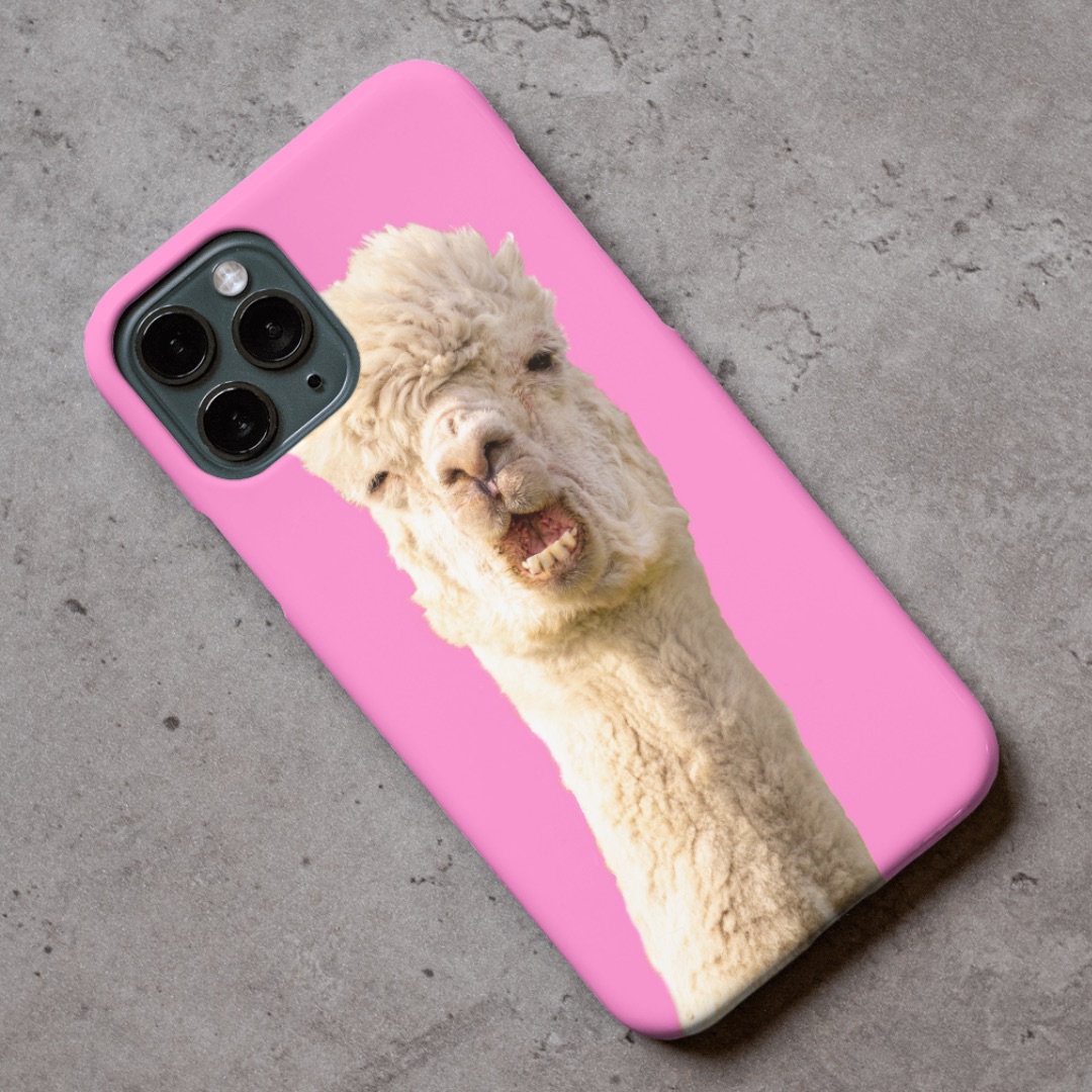 Llama Print Phone Case