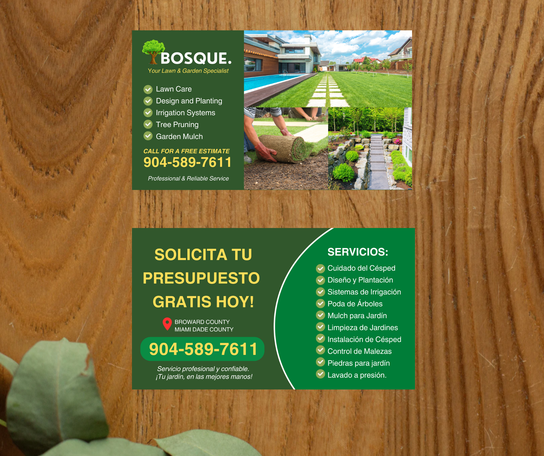 Standard Business Cards