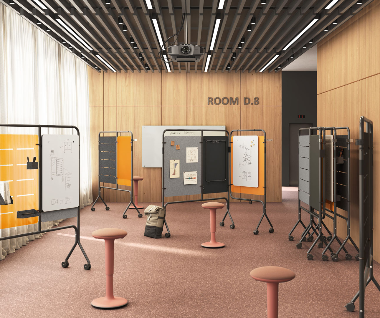 Affichage modulable ROOM