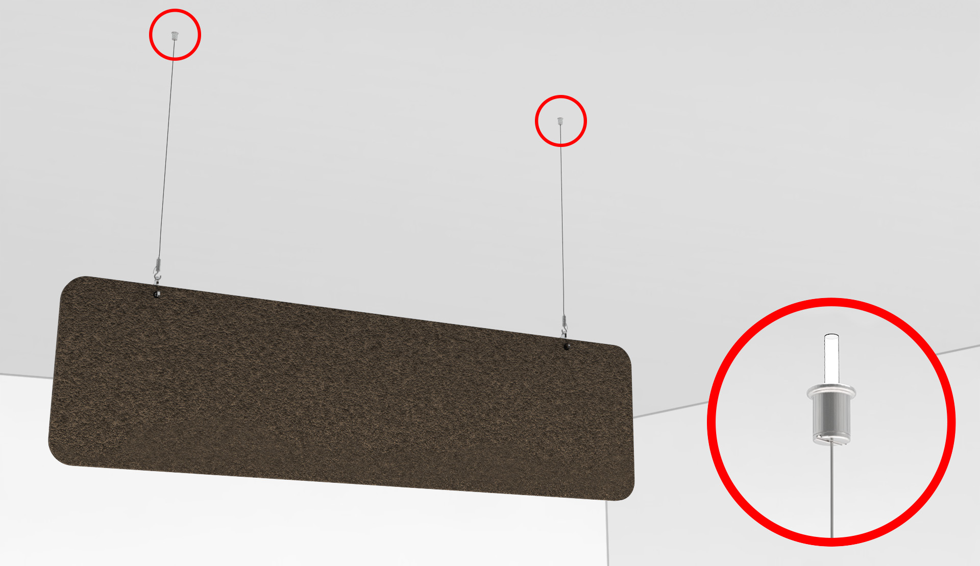 Panneau Acoustique suspendue  MUT