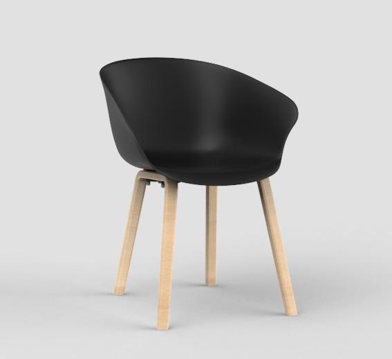 Chaise de colléctivité HOP 