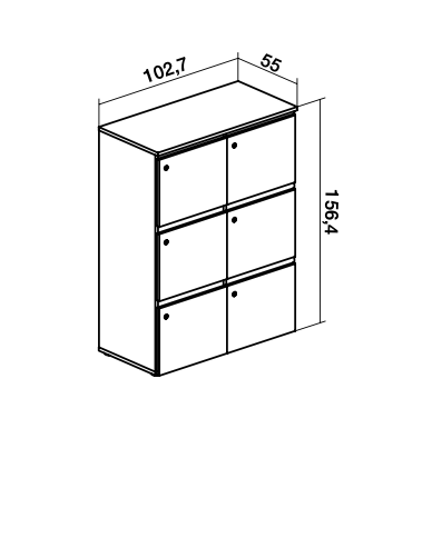 Casier Lockers ARCHI 