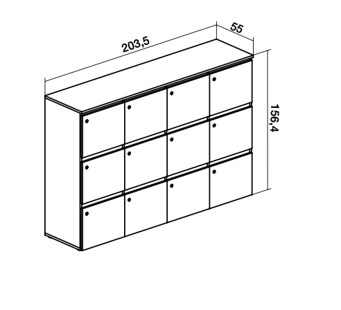 Casier Lockers ARCHI 