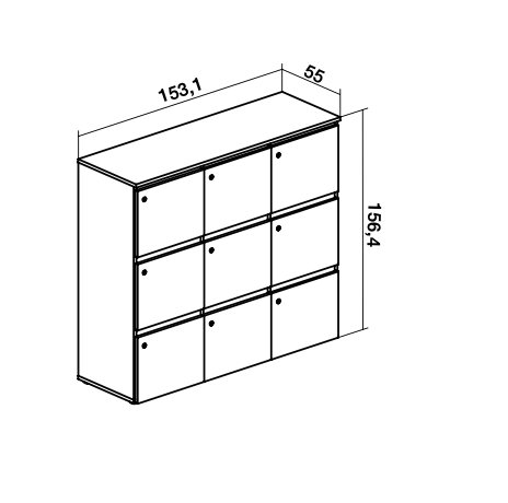 Casier Lockers ARCHI 